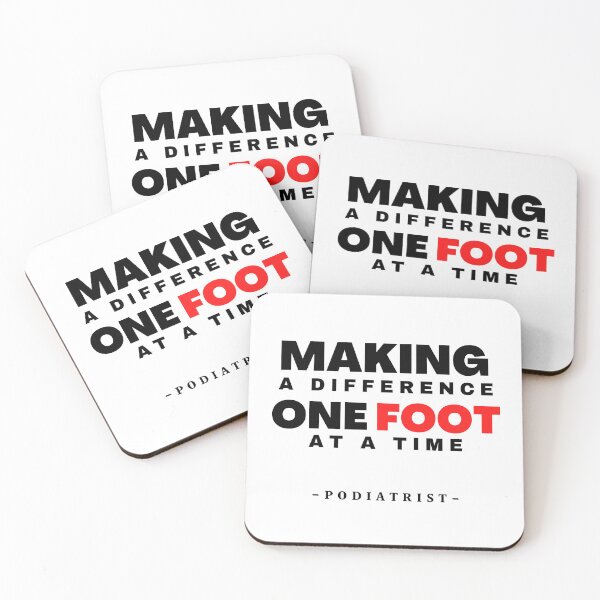 Item preview, Making a difference one foot at a time (Funny Podiatrist gift) designed and sold by Oreo2020 Creations.