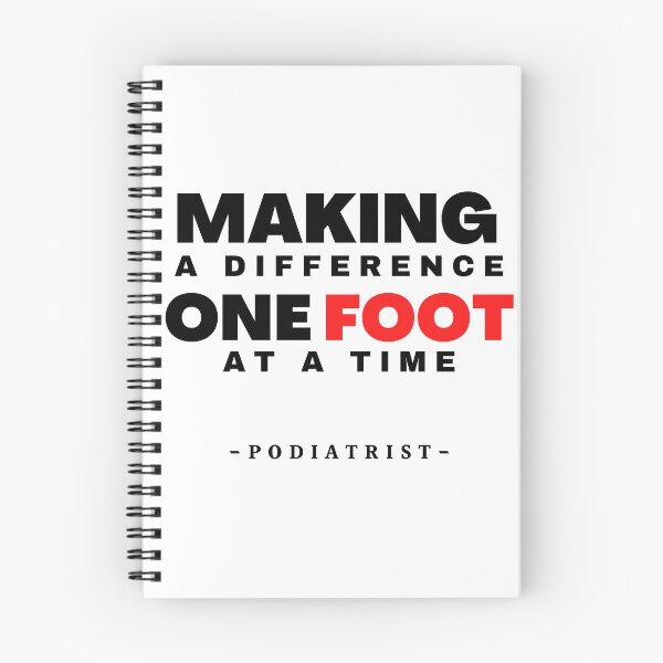 Item preview, Making a difference one foot at a time (Funny Podiatrist gift) designed and sold by Oreo2020 Creations.