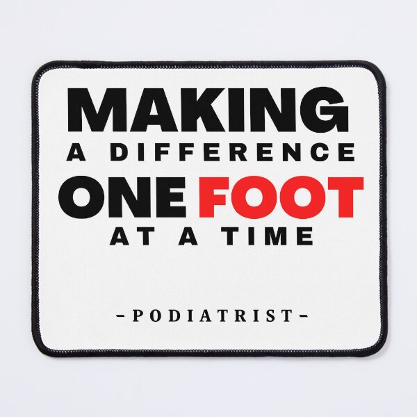 Item preview, Making a difference one foot at a time (Funny Podiatrist gift) designed and sold by Oreo2020 Creations.