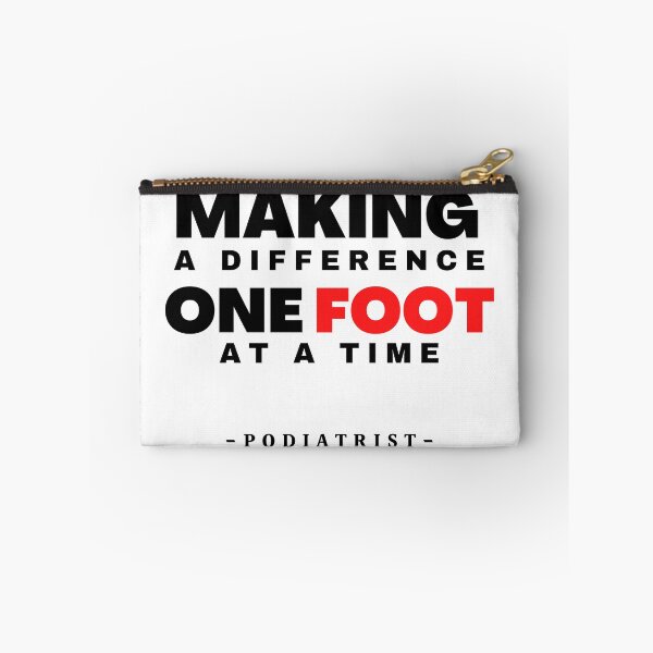 Item preview, Making a difference one foot at a time (Funny Podiatrist gift) designed and sold by Oreo2020 Creations.