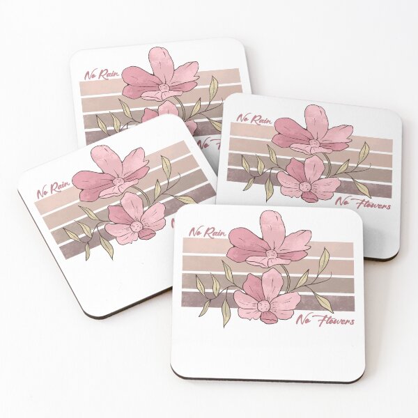 Item preview, No Rain No Flowers designed and sold by simplife-art.