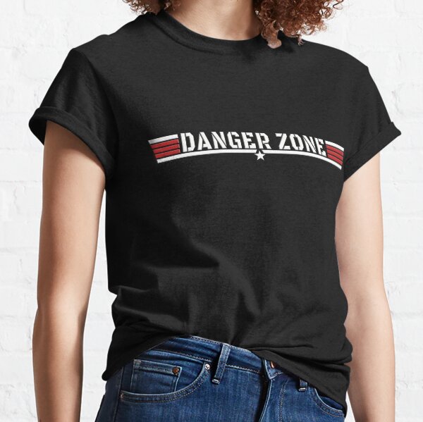 Danger Zone Top Gun Fighter Pilot Classic T-Shirt
