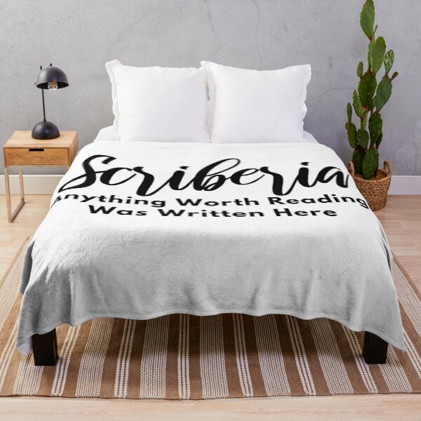 Item preview, Scriberia Funny Anything Worth Reading Fans of Inventing Anna designed and sold by gillys.