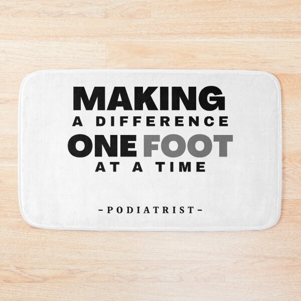 Item preview, Making a difference one foot at a time (Funny Podiatrist gift) designed and sold by Oreo2020 Creations.