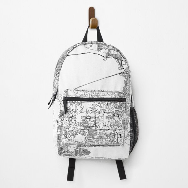 Item preview, Mapa blanco de Tampa designed and sold by multiplicitymap.