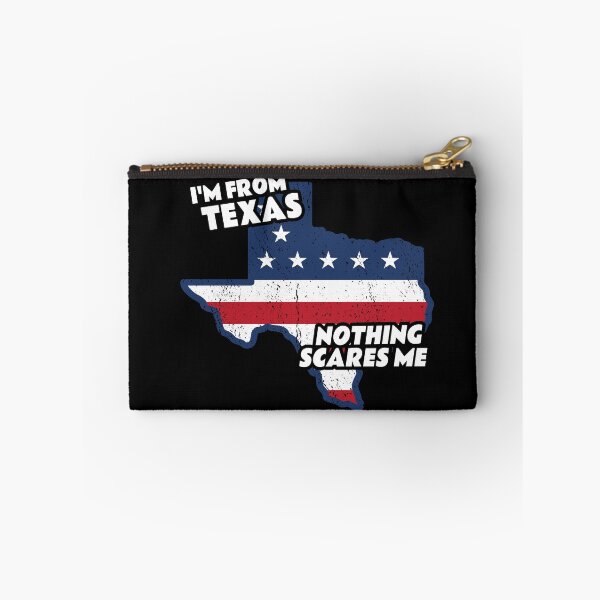 Item preview, Distressed I'm From Texas Home State TX Nothing Scares Me design designed and sold by Merchking1.