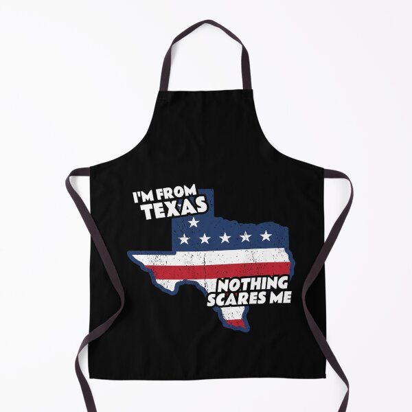 Item preview, Distressed I'm From Texas Home State TX Nothing Scares Me design designed and sold by Merchking1.
