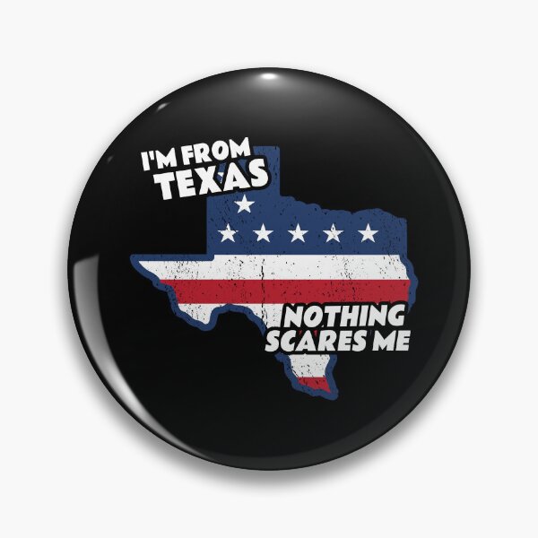 Item preview, Distressed I'm From Texas Home State TX Nothing Scares Me design designed and sold by Merchking1.