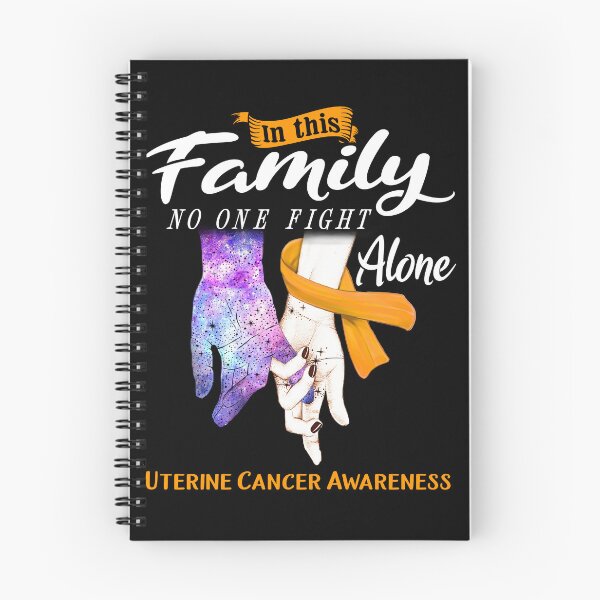 Item preview, In This Family No One Fights Alone UTERINE CANCER Awareness designed and sold by Mnrshirley.