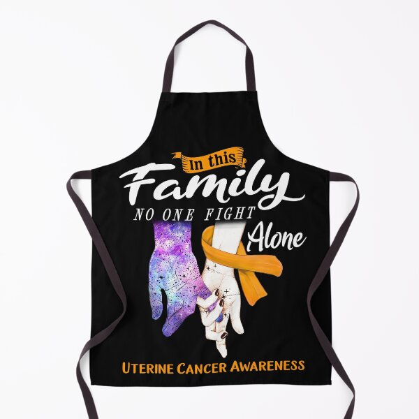 Item preview, In This Family No One Fights Alone UTERINE CANCER Awareness designed and sold by Mnrshirley.