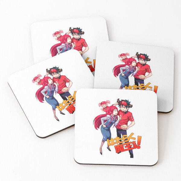 Item preview, Hataraku Maou Sama Manga Devil Fanart Sticker designed and sold by doriliti.
