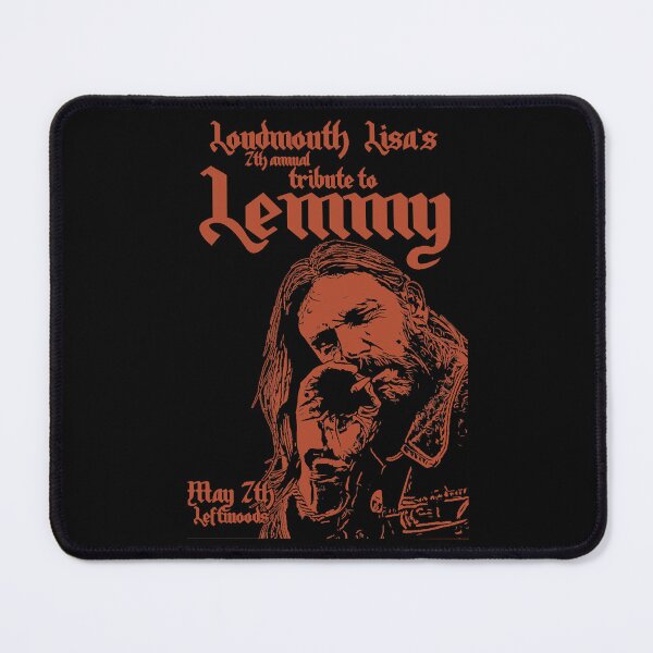Item preview, 7th Annual Lemmy Tribute orange on black designed and sold by CHRISLWEDDLE.