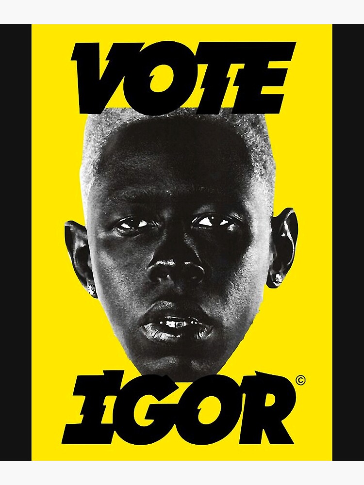 Vote Igor! Canvas Poster – Poster Monster