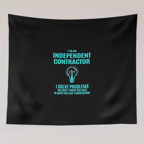 Item preview, Independent Contractor T Shirt - I Solve Problems Gift Item Tee designed and sold by watkinsmat.