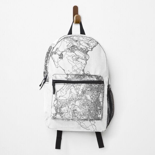 Item preview, Cape Town White Map designed and sold by multiplicitymap.