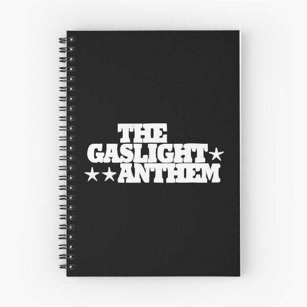 Item preview,  The Gaslight Anthem - awesome punk rock  alternative rock band, classic logotype, white print.  designed and sold by Lomdiom345.