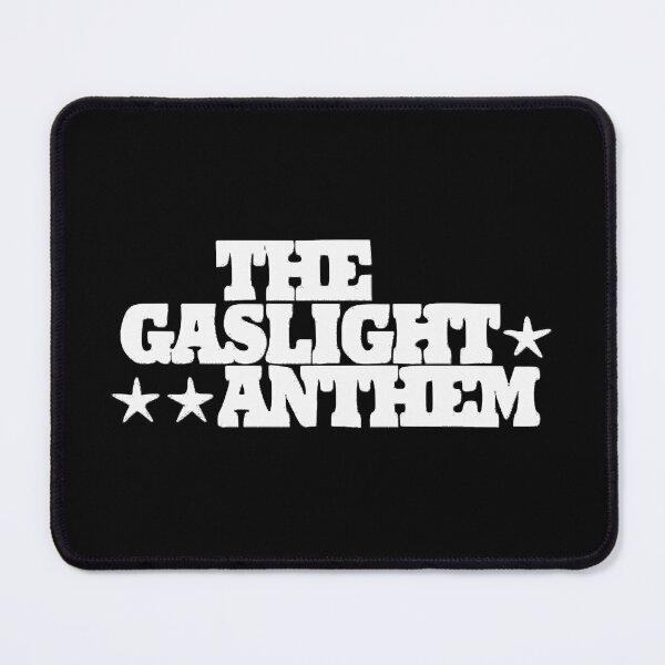 Item preview,  The Gaslight Anthem - awesome punk rock  alternative rock band, classic logotype, white print.  designed and sold by Lomdiom345.