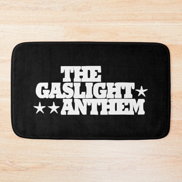 Item preview,  The Gaslight Anthem - awesome punk rock  alternative rock band, classic logotype, white print.  designed and sold by Lomdiom345.