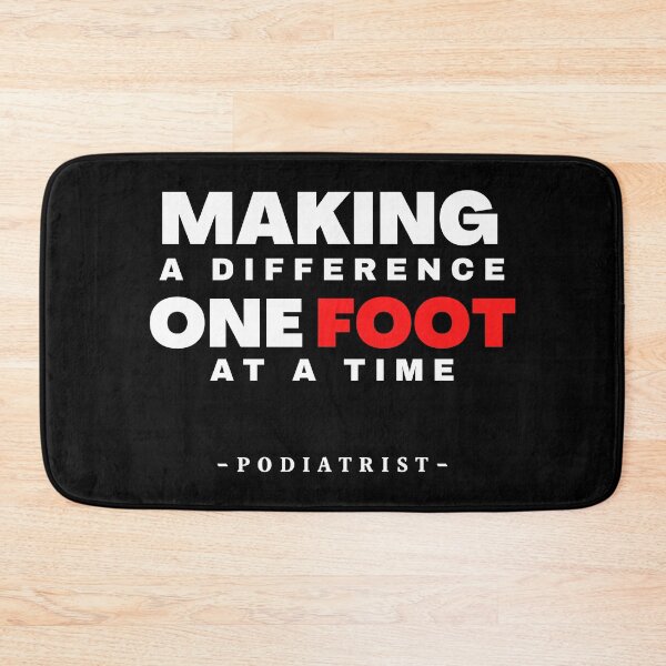 Item preview, Making a difference one foot at a time (Funny Podiatrist gift) designed and sold by Oreo2020 Creations.