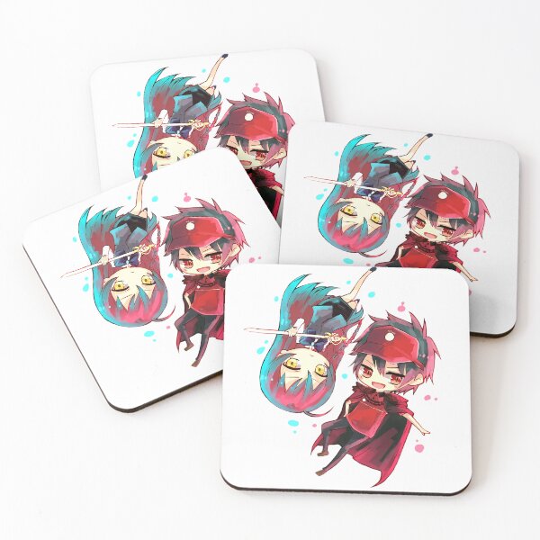Item preview, Hataraku Maou Sama Manga Fanart Sticker designed and sold by doriliti.