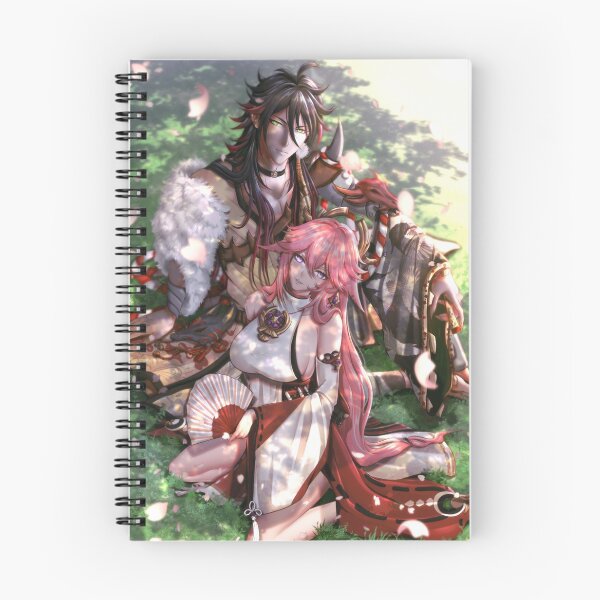 Item preview, yae miko x asai designed and sold by AuroraArchangel.