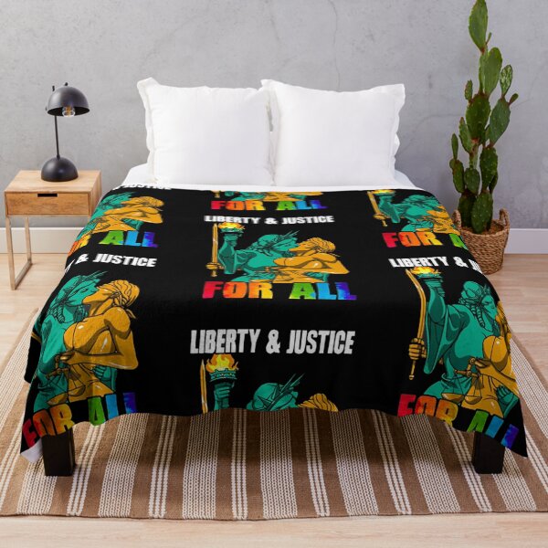 Item preview, Lady Liberty and Justice Kiss for all gifts designed and sold by Lutz Lindner.