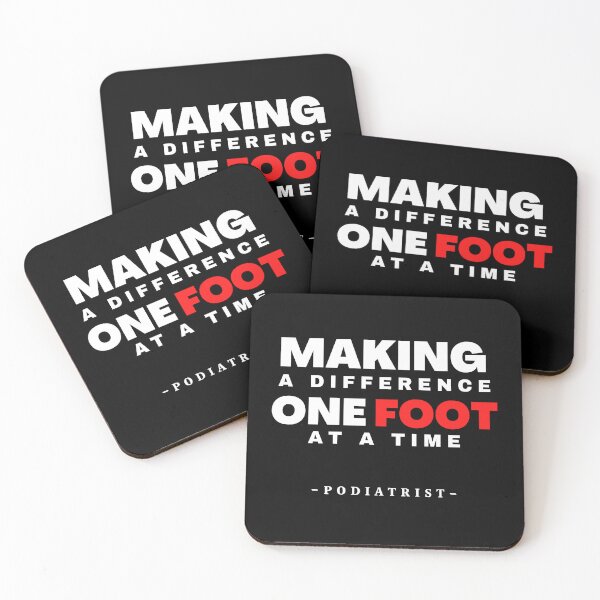 Item preview, Making a difference one foot at a time (Funny Podiatrist gift) designed and sold by Oreo2020 Creations.