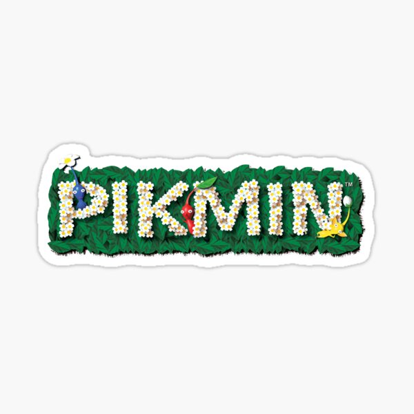 Vista previa del artículo con la obra «Camiseta básica con logo de Pikmin», diseñado y vendido por KathleenPotter.