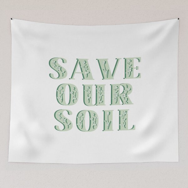 Item preview, Soil Conservation - Save Our Soil designed and sold by Absolute-Garlic.