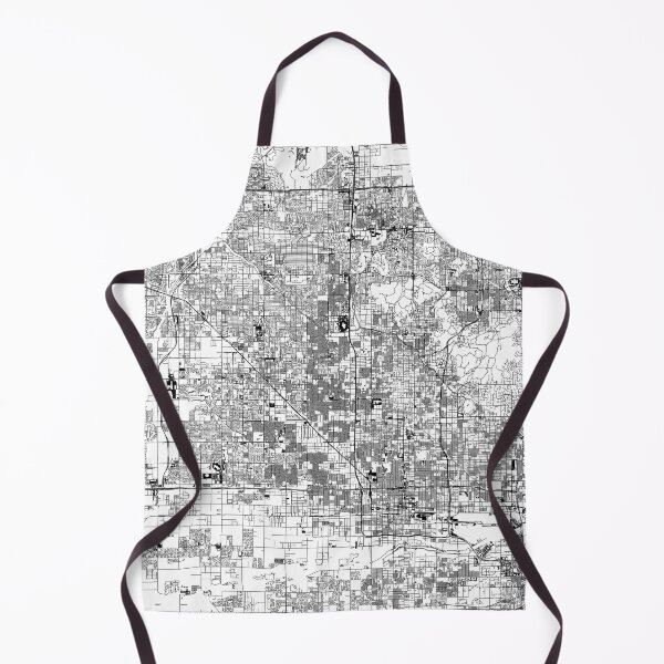 Item preview, Phoenix White Map designed and sold by multiplicitymap.