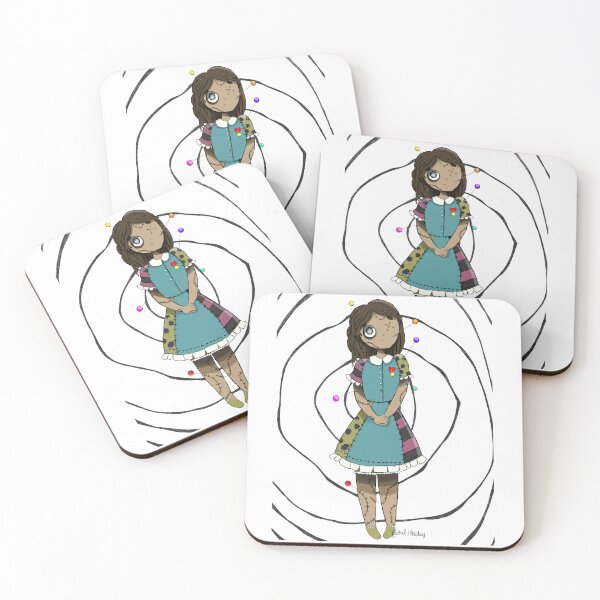 Item preview, Dizzy PushPin Girl designed and sold by BendersBigStore.