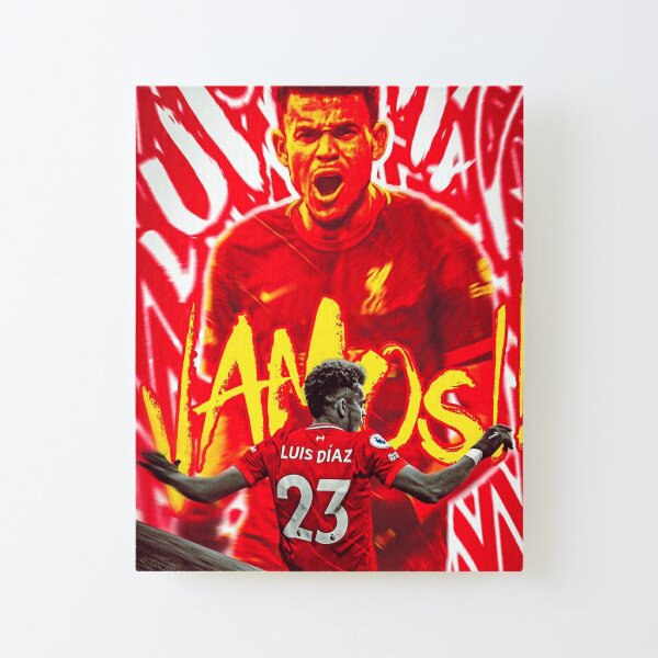 Luis Diaz Liverpool FC Art Print A4 A5 Luis Díaz Colombia -  Finland