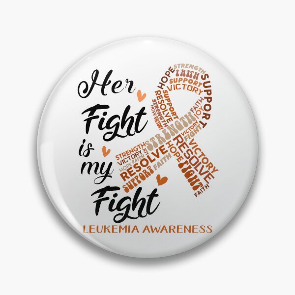 Item preview, Leukemia Warrior, Her Fight is my Fight Leukemia Awareness designed and sold by Greggwillard.