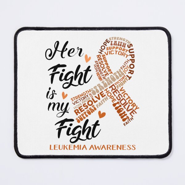 Item preview, Leukemia Warrior, Her Fight is my Fight Leukemia Awareness designed and sold by Greggwillard.