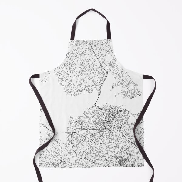 Artikelvorschau, Auckland White Map entworfen und verkauft von multiplicitymap.