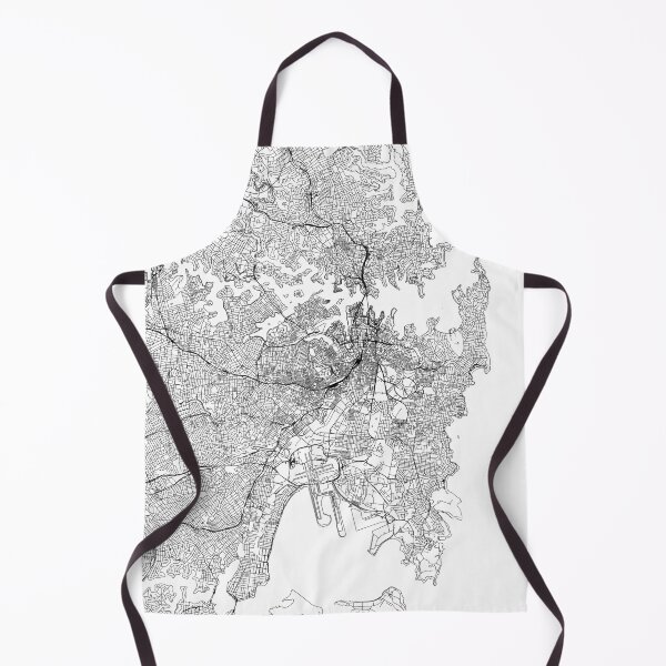 Artikelvorschau, Sydney White Map entworfen und verkauft von multiplicitymap.