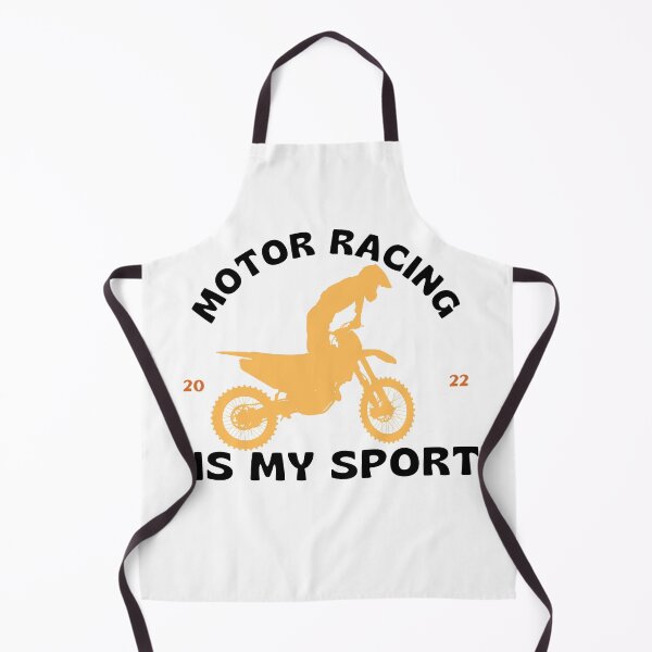 Item preview, motor racing is my sport 2022 with orange and black colors designed and sold by sama-stylish.