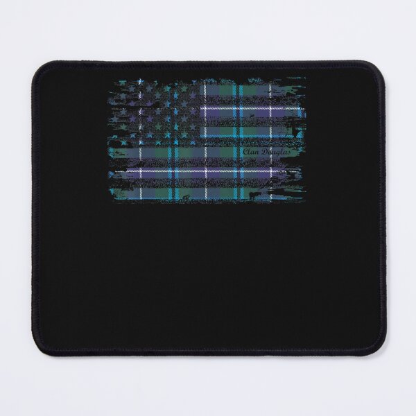 Item preview, Douglas American Flag Scottish Tartan designed and sold by Luke Cantrell.