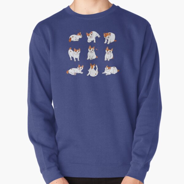 Nine Cats Pullover Sweatshirt