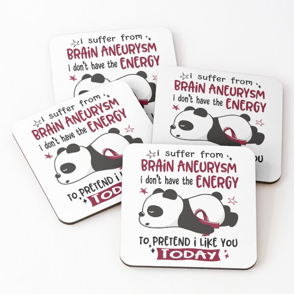 Item preview, Brain Aneurysm Awareness - I suffer from Brain Aneurysm i do not have the ENERGY to pretend i like you TODAY designed and sold by Hilten.