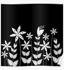 Flower garden Poster