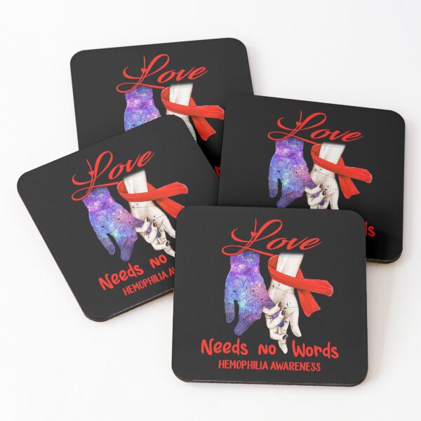 Item preview, Hemophilia Awareness - Love Needs No Words designed and sold by ArangoaStore.