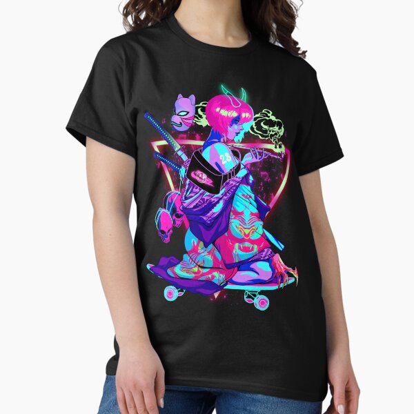 Skate Demon Geisha Classic T-Shirt
