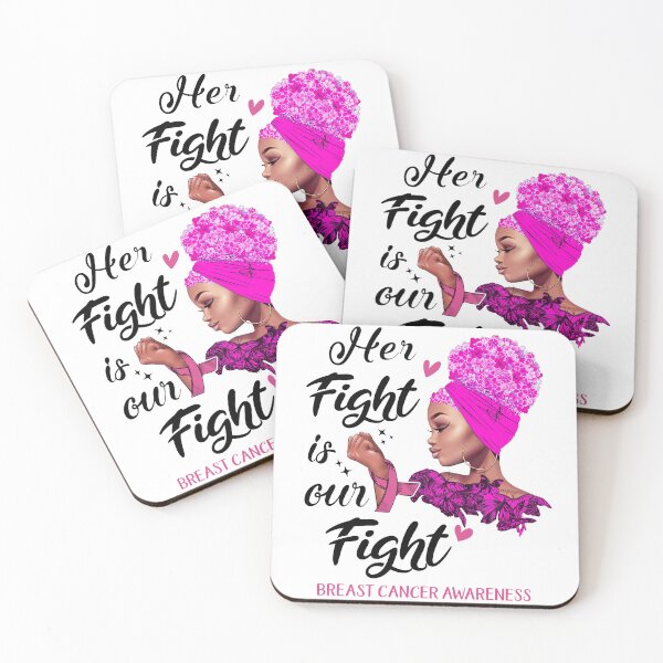Item preview, Breast Cancer Awareness - Her Fight is Our Fight designed and sold by RidnerStore.