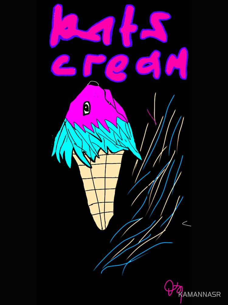 "Ice Cream Rats" Sticker by KAMANNASR Redbubble