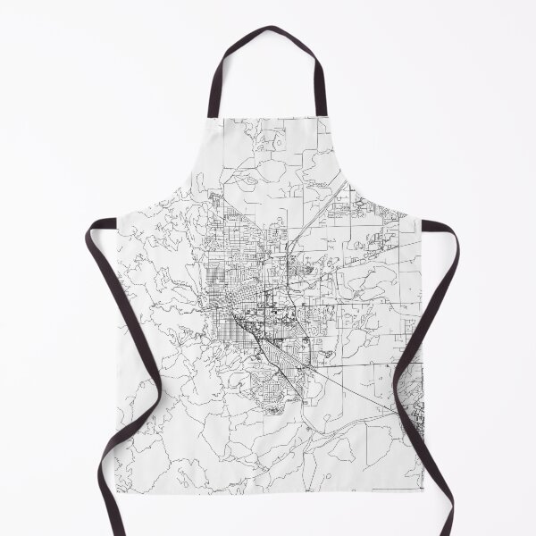 Item preview, Boulder White Map designed and sold by multiplicitymap.
