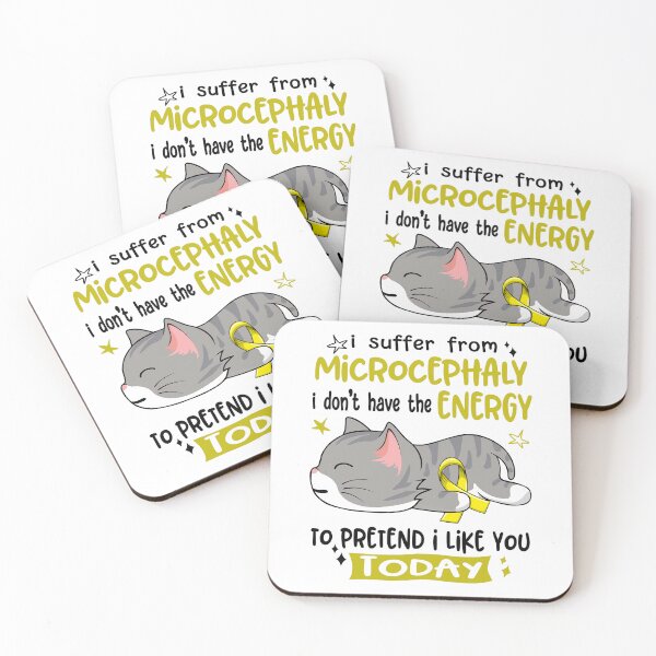 Item preview, Microcephaly Awareness, I Suffer From Microcephaly i don't have the ENERGY to Pretend i like you Today designed and sold by Tammyilaria.