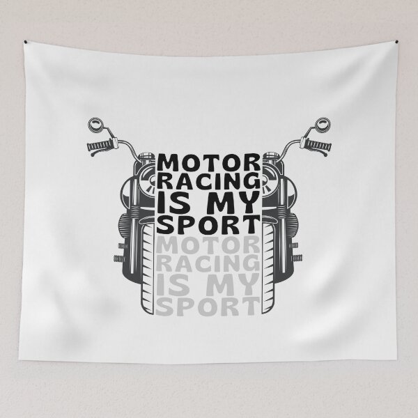 Item preview, motor racing is my sport 2022 - 2023 for professional racer with gray and black colors designed and sold by sama-stylish.