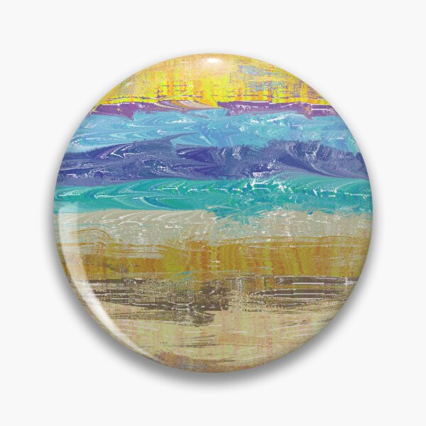 Item preview, Modern Oceanscape Sunset designed and sold by MarlundArt.