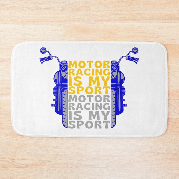 Item preview, motor racing is my sport 2022 - 2023 for professional racer with yellow,blue and gray colors designed and sold by sama-stylish.